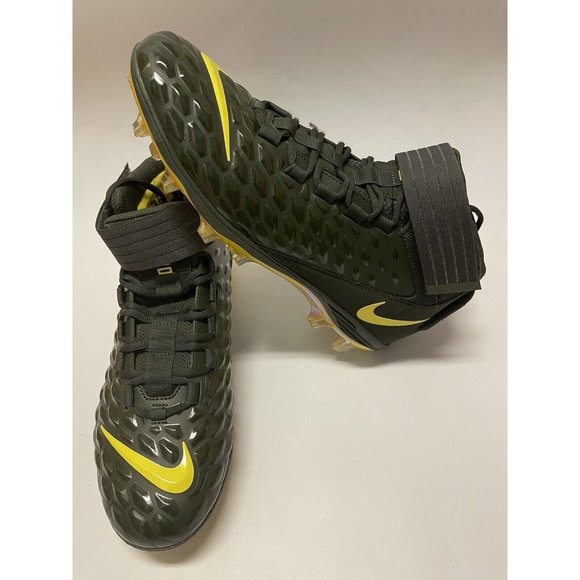 Nike Oregon Ducks Force Savage Elite 2 Team Issue Football Cleats Green Size 14 main image 7